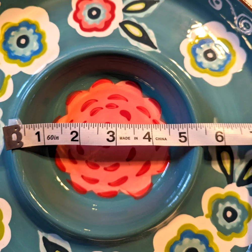 Decorative Ceramic Serving Plate